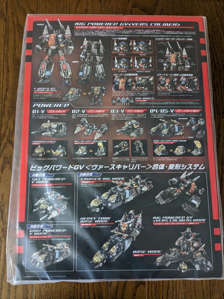 ダイアクロン 未開封 ダイアクロン DA-80 ビッグパワードGV 〈ヴァース