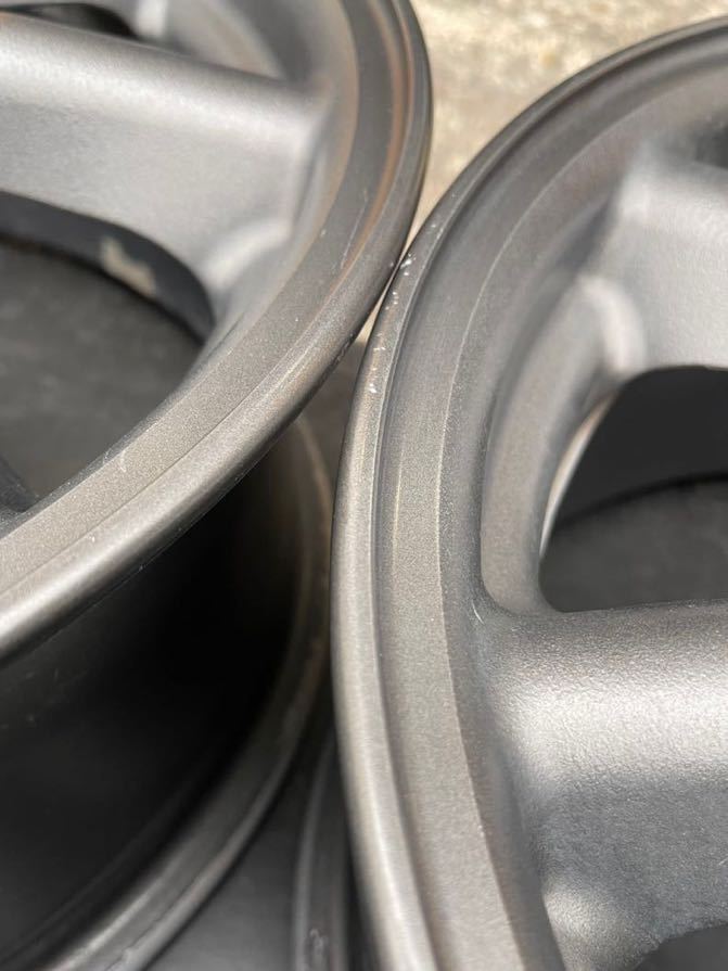 希少 ワタナベ エイトスポーク F8F 16×7J 4H100 +40 中古品 4本 直接の受け渡し可能 ワタナベ エイトスポーク 4本 +40 4H-100 4hの中古品・新品