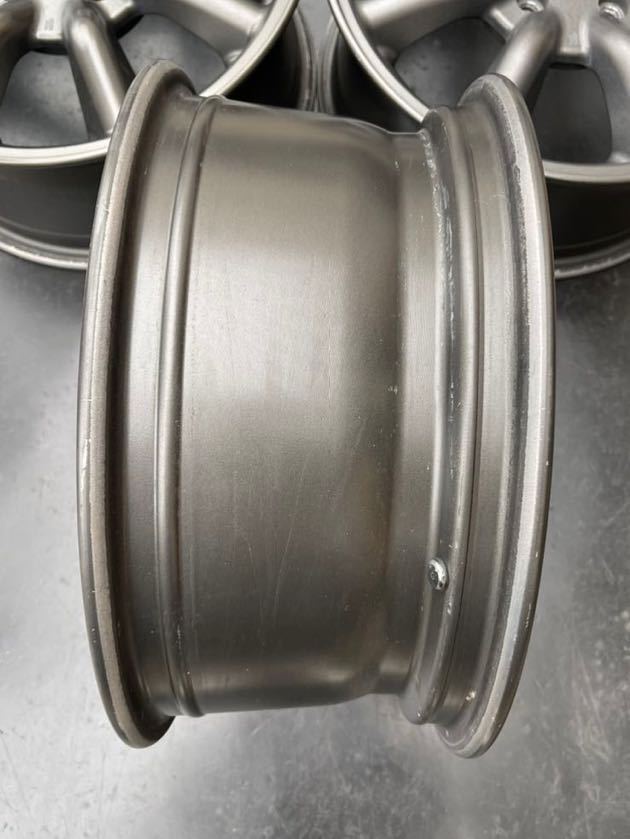 希少 ワタナベ エイトスポーク F8F 16×7J 4H100 +40 中古品 4本 直接の受け渡し可能 ワタナベ エイトスポーク 4本 +40 4H-100 4hの中古品・新品