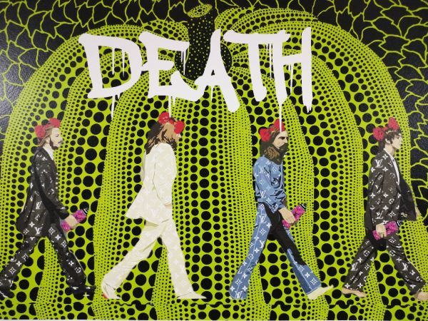 DEATH NYC アートポスター44 【数量限定】 草間彌生 かぼちゃ Beatles 