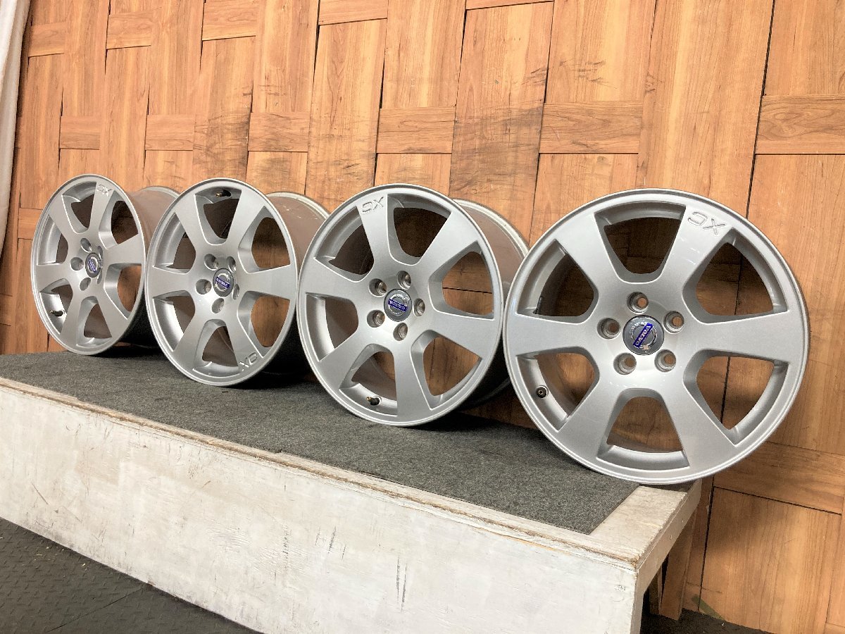 中古 ボルボ XC60 純正ホイール4本 17インチ 7.5J +55 PCD108 5H 