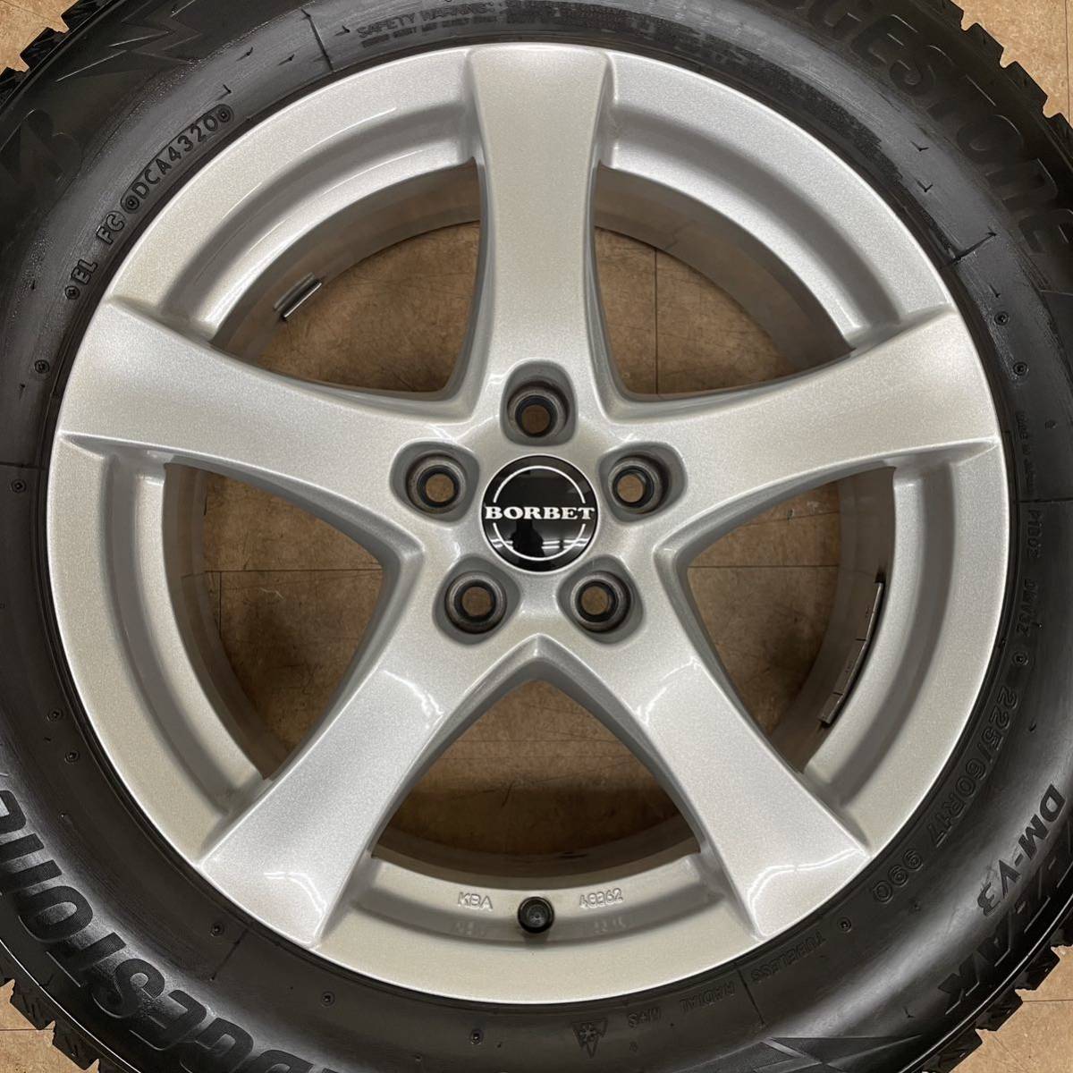 17インチスタッドレスアルミホイールセット 4本 スタッドレスタイヤ