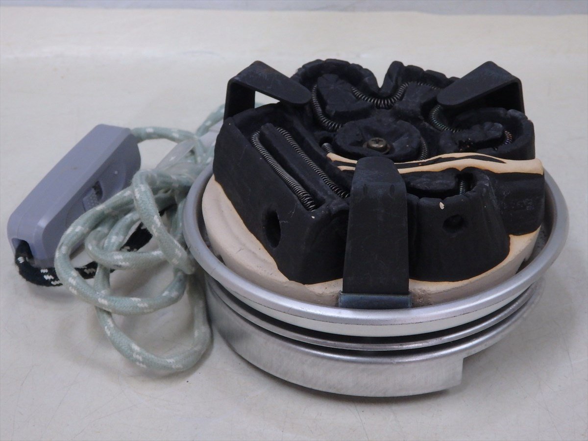 セール，正規品 野々田商店 炭型電熱器 風炉に 直径16&times;高さ10cm 通電OK オンオフ切替スイッチ 茶道具 ヒーター 茶器(茶器)｜売買されたオークション情報、yahooの商品情報をアーカイブ公開 - オークファン 茶器