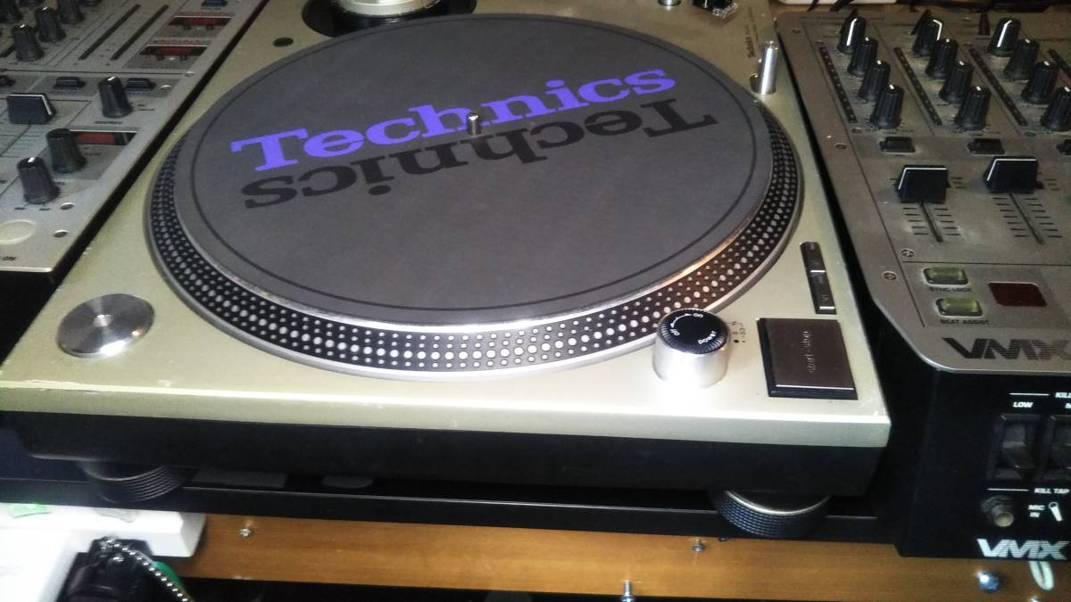 実動DJセット Technics SL-1200MK3D 2台【SHURE M44G】3ch DJミキサー 