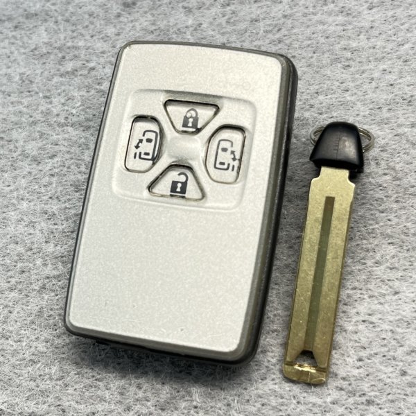 《別料金合鍵カット可》初期化済 トヨタ スマートキー エスティマ 50 ノア ヴォクシー 70 アルファード ヴェルファイア 20 271451-6230 f
