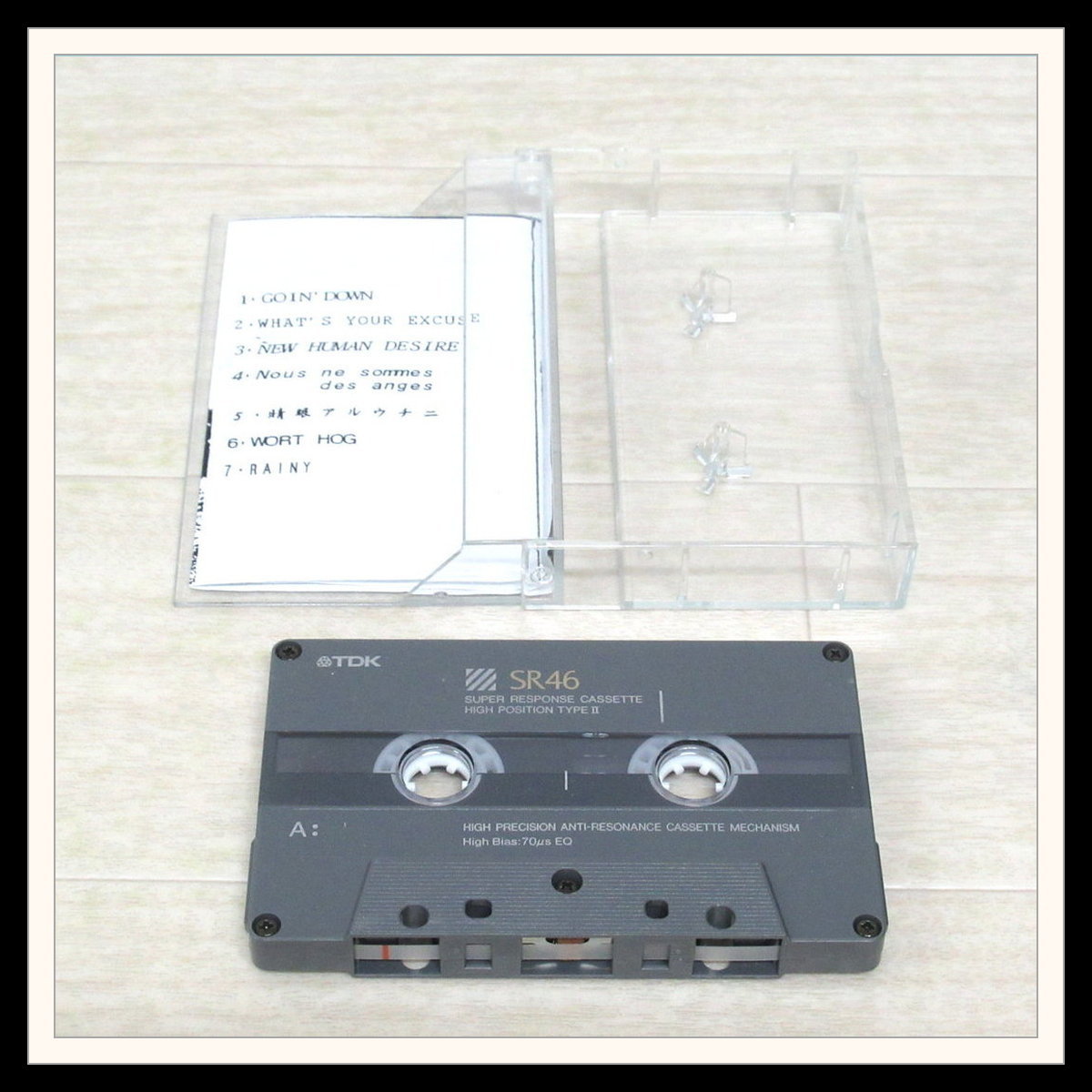 ▽カセットテープ / KILLED BY MYSELF デモテープ7曲入 BRAHMAN TOSHI 