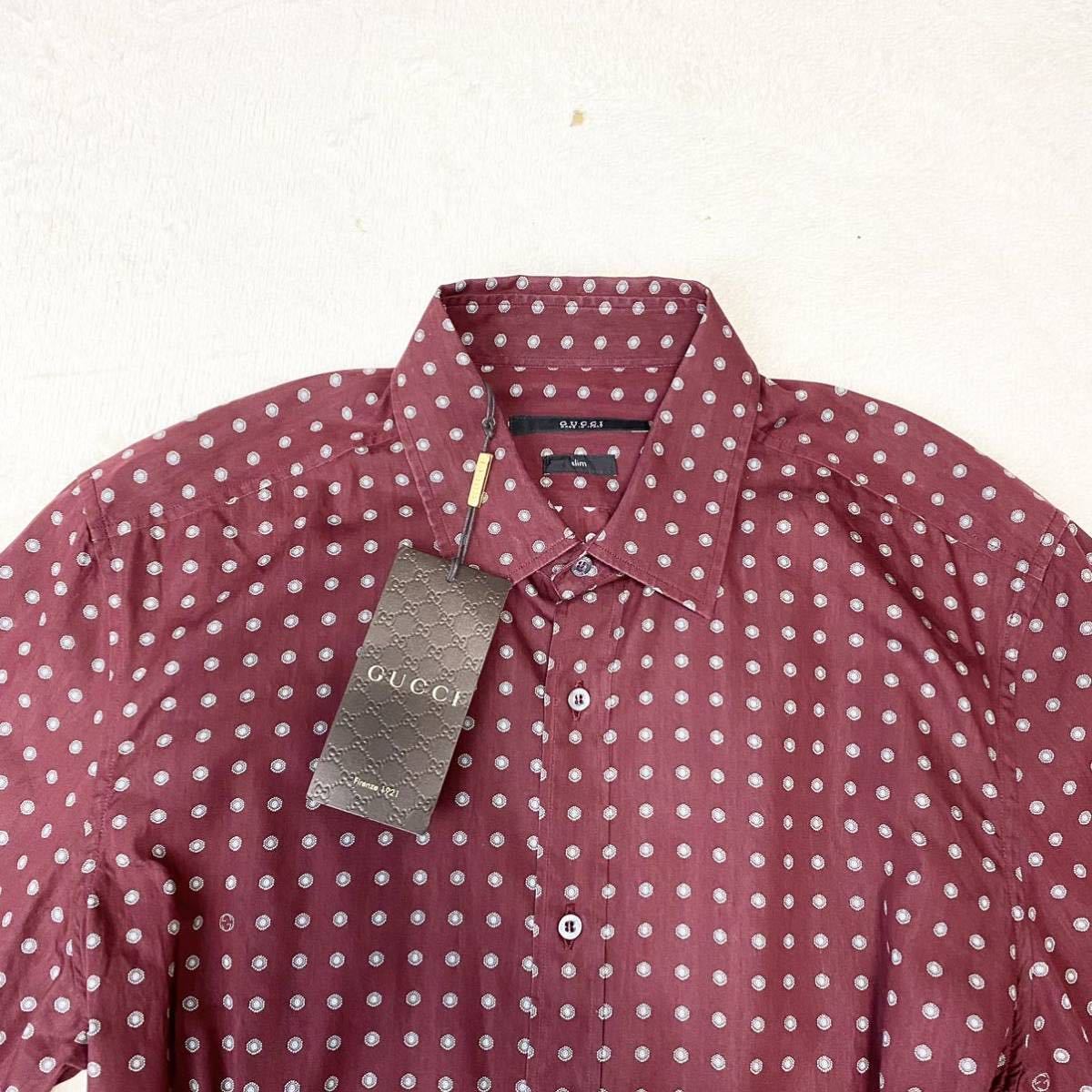 XL 未使用級！グッチ『高級シルク素材』GUCCI インターロッキング 