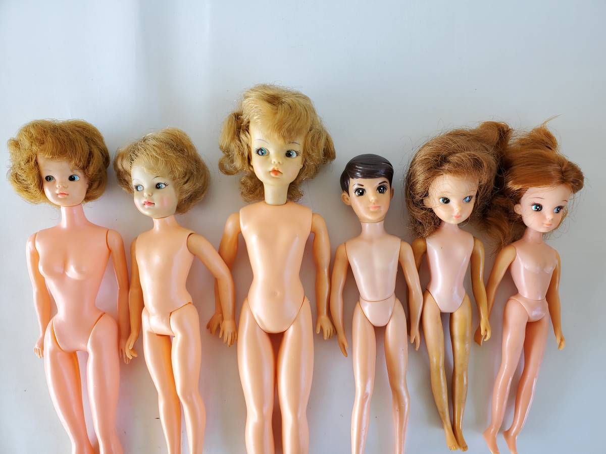 レトロ 人形 タミーちゃん ペッパーちゃん 着せ替え 1960年代 昭和