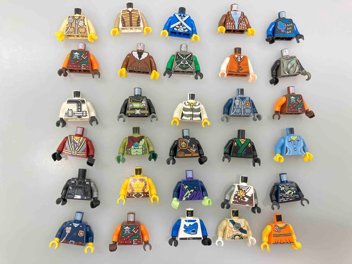 正規品 LEGO レゴ ミニフィグ用 トルソー 体 ボディ 上半身 パーツ 