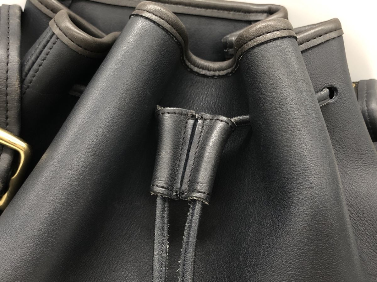 0601-007S③20400 バッグ COACH コーチ 9952 ショルダーバッグ 巾着型 
