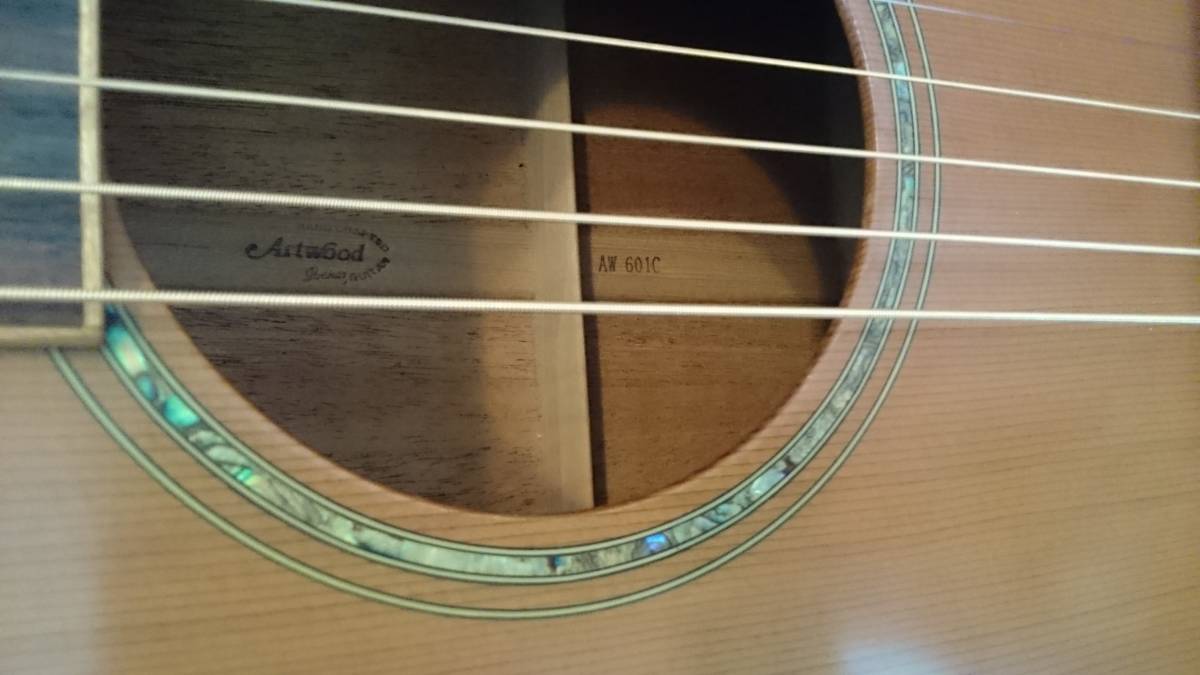 Ibanez Artwood AW601C アコースティックギター 単板 状態良好 調整 