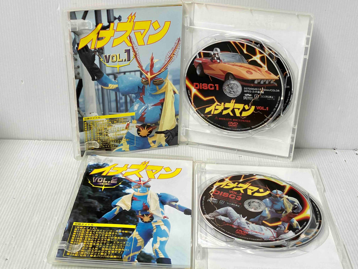 DVD 4枚組 「イナズマン」 VOL.1、2セット 原作:石ノ森章太郎(DVD
