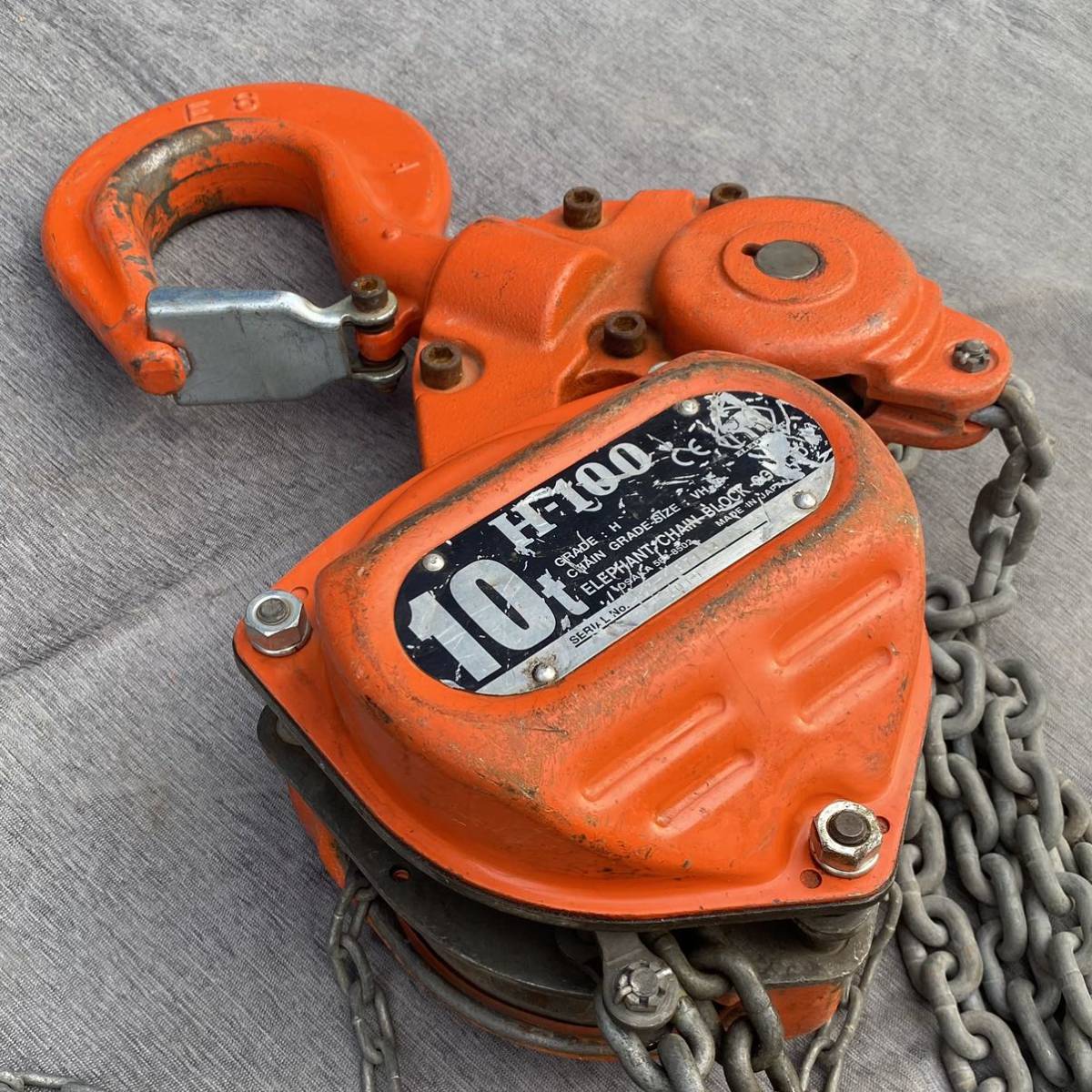 象印10ｔチェーンブロック 公式通販