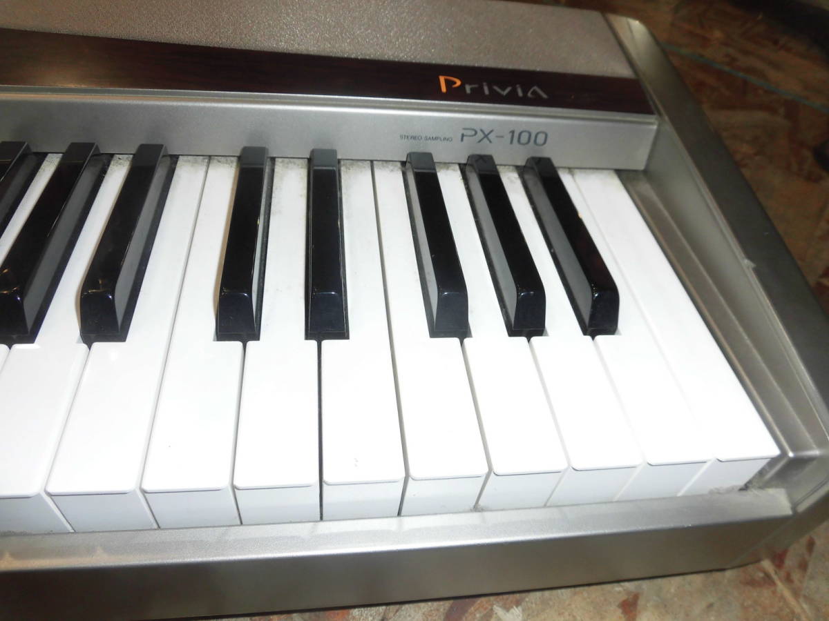 ◇CASIO カシオ / Privia PX-100 ◇88鍵電子ピアノ ◇本体のみ◇電源 