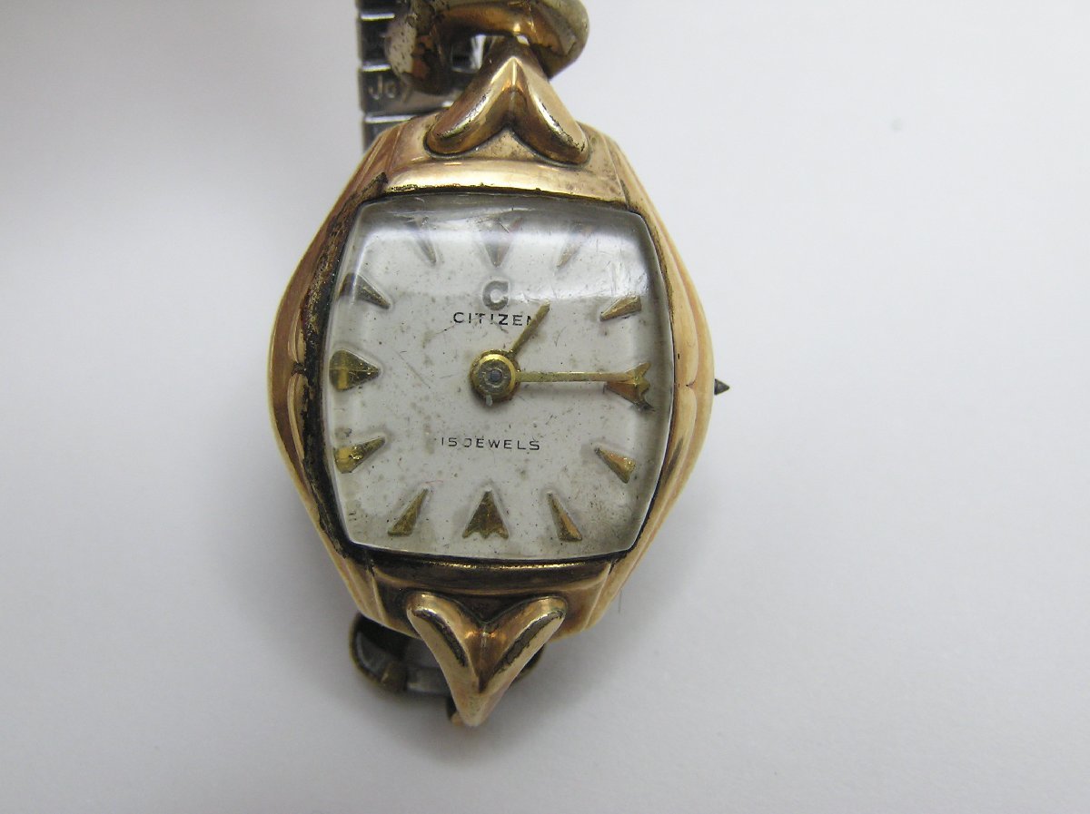 ☆ハローカメラ☆ 4785 CITIZEN Grace シチズン 15Jewels レディース  