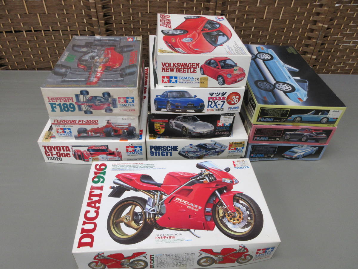 ジャンク品TAMIYA FUJIMI プラモデル 11個