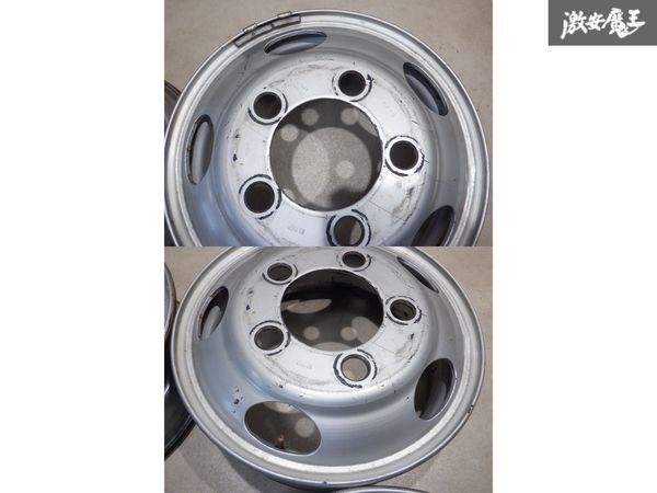 トヨタ コースター 17.5インチスチール 6本セット