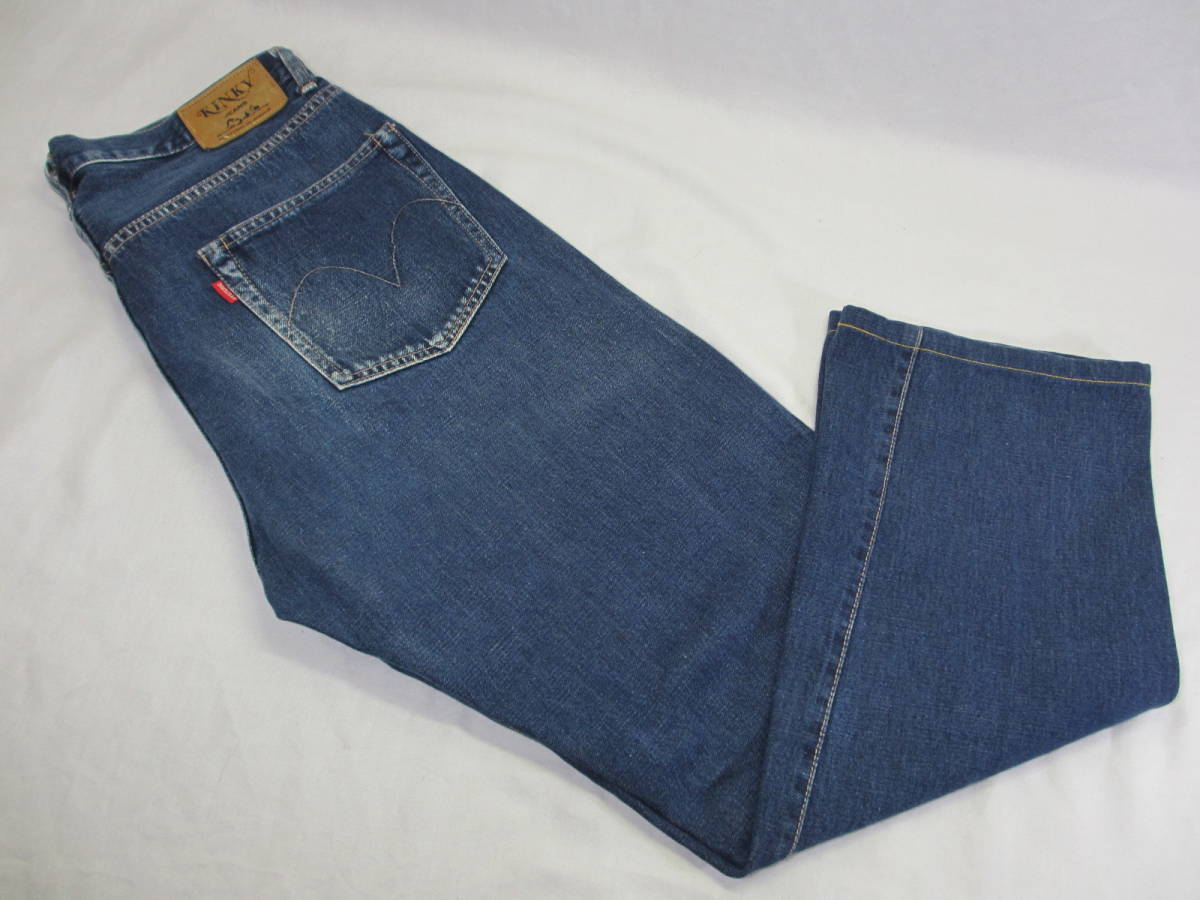 新品，送料無料 D23 HYSTERIC GLAMOUR ヒステリックグラマー KINKY JEANS Mサイズ 日本製 ボタンフライ ストレート リーバイス501XXタイプ(ボトムス)｜売買されたオークション情報、yahooの商品情報をアーカイブ公開 - 男性用