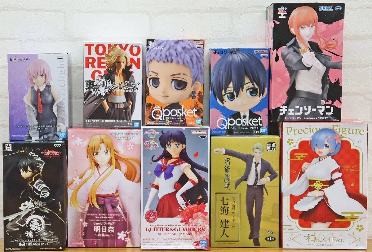 M 品 フィギュア 10点セット SAO/東リベ/チェンソーマン 