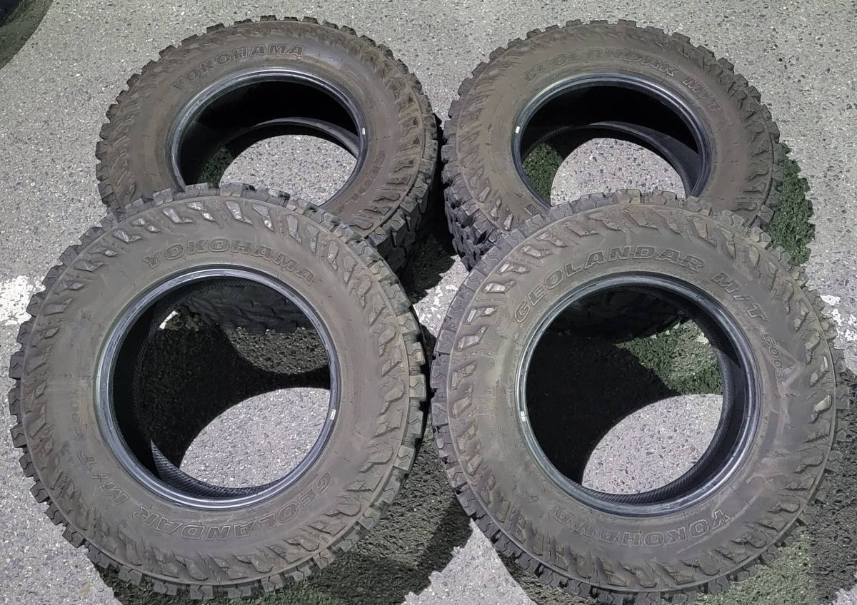 中古 YOKOHAMA GEOLANDAR M/T G003 285/70R17 4本セット ジオランダー 