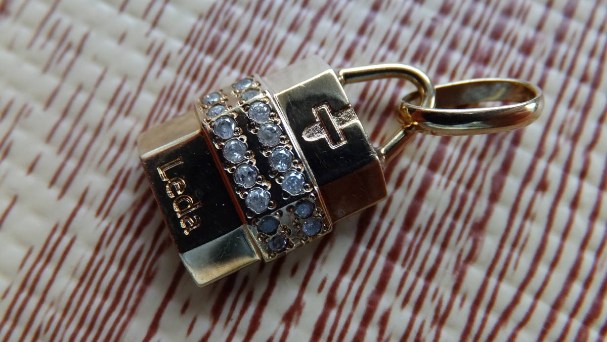 ゲルマニウム LEDA SILMA レダシルマ Ge K10 ダイアモンド SILMA GOLD イエローゴールド YG 10金 ペンダント