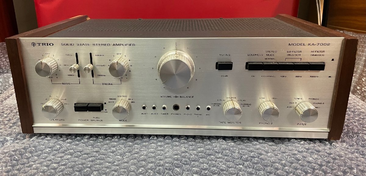 TRIO MODEL KA-7002トリオ プリメイン アンプ オーディオ ジャンク