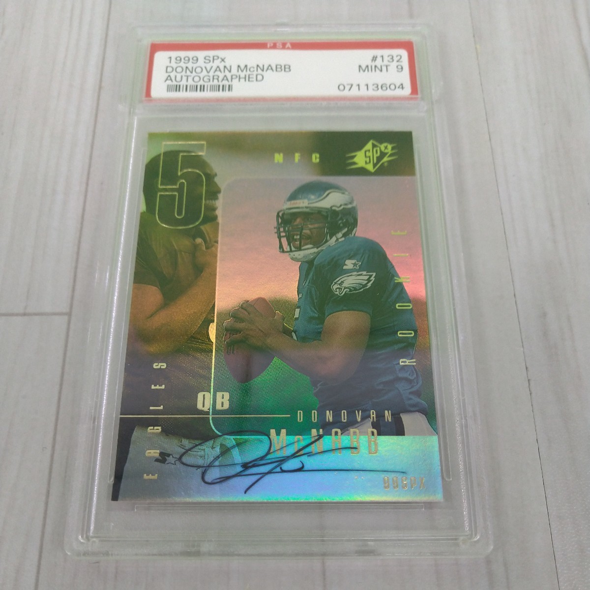 UPPER DECK 1999 鑑定済み NFLカード DONOVAN McNABB ドノバン 
