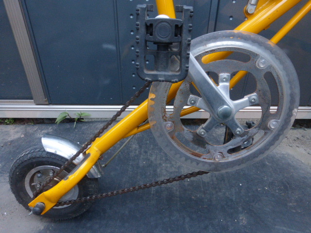 EZウォーカー 17BICYCLE 折りたたみ自転車 当時物 動作OK 17BICYCLE EZ 