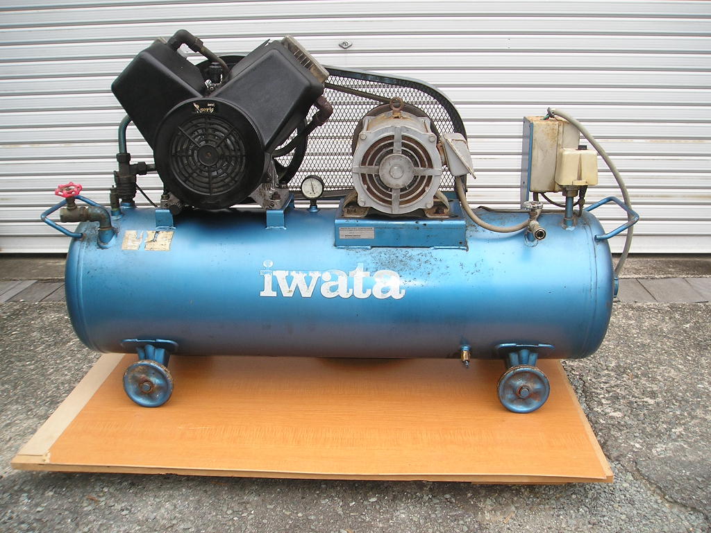 5馬力 アネスト岩田 3.7kW コンプレッサー | 3.7kw エアー 