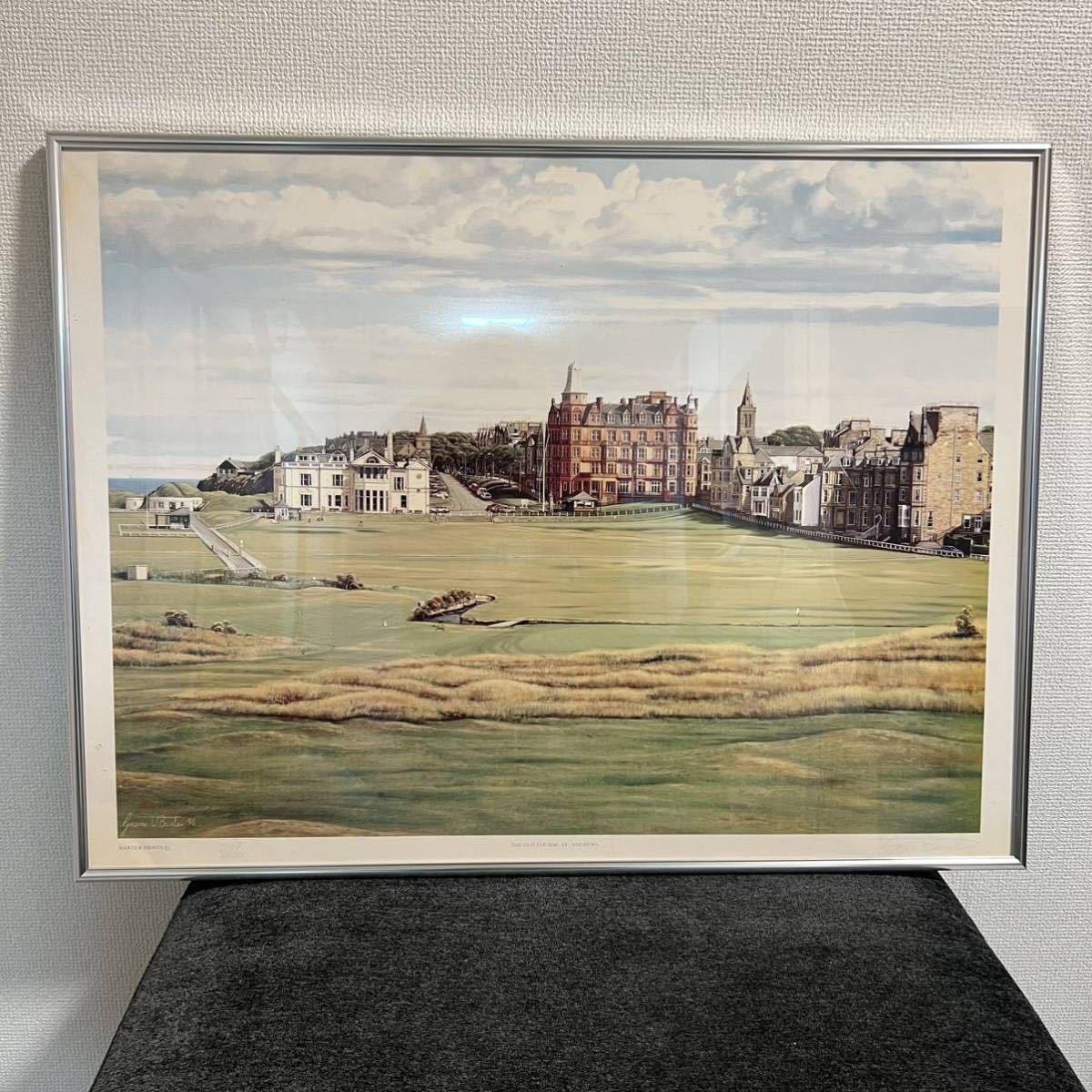 Graeme W Baxter 限定複製画 ST.ANDREWS ゴルフ Graeme St Baxter A R