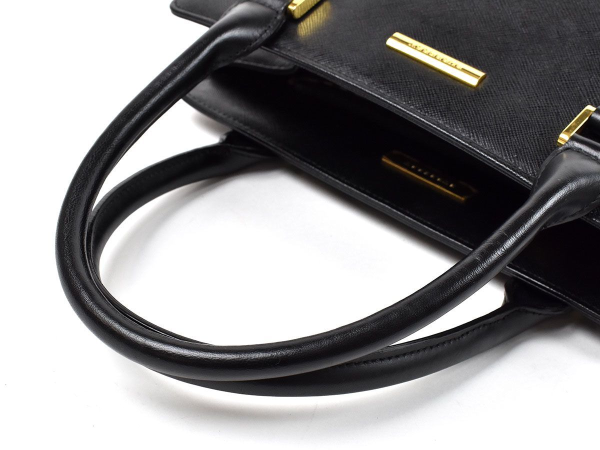 149832△ BURBERRY バーバリー ハンドバッグ トートバッグ 鞄 レザー