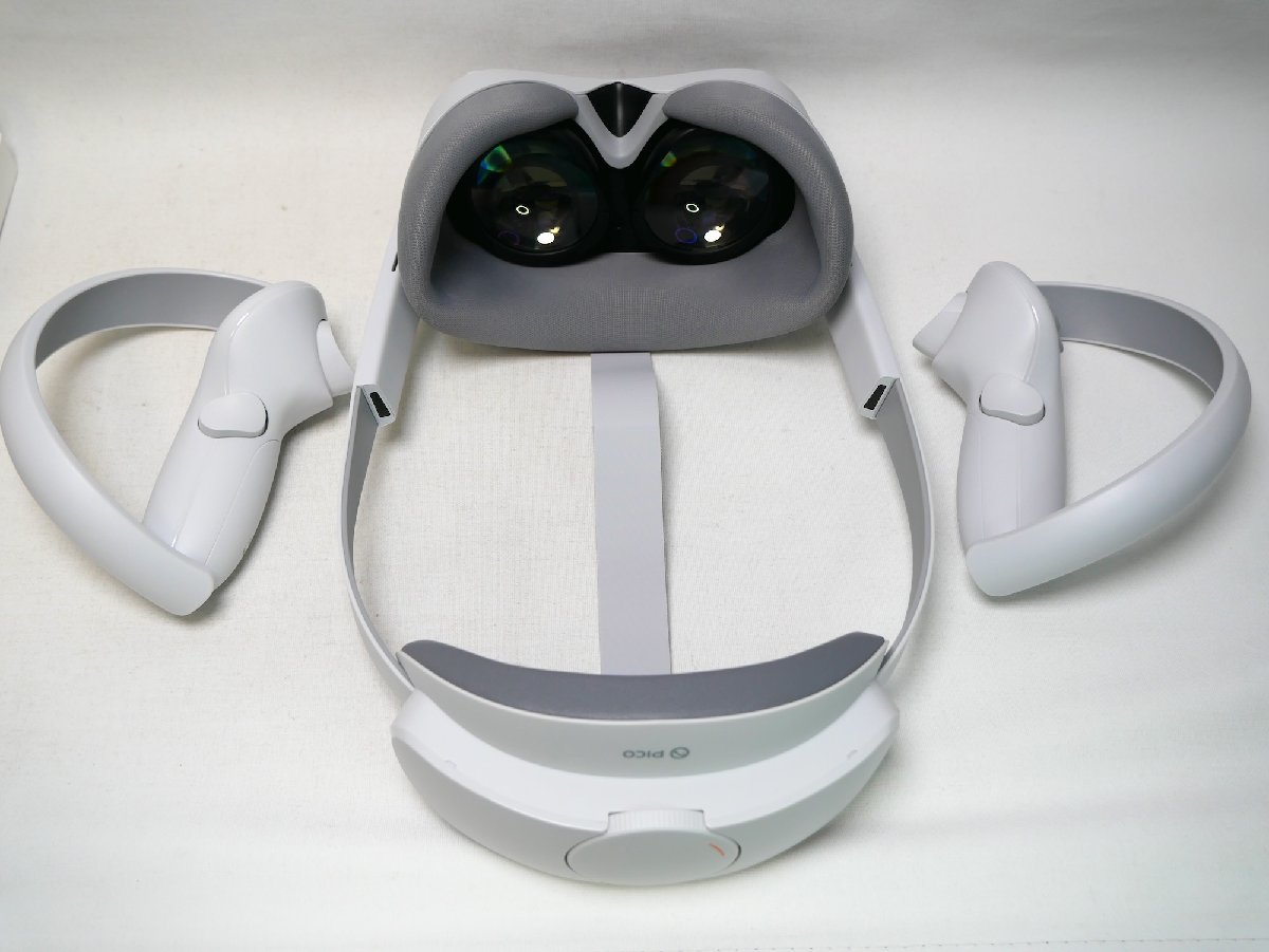 PICO 4 128GB VRヘッドセット レンズ歪みなし個体 使用僅か シリコン  