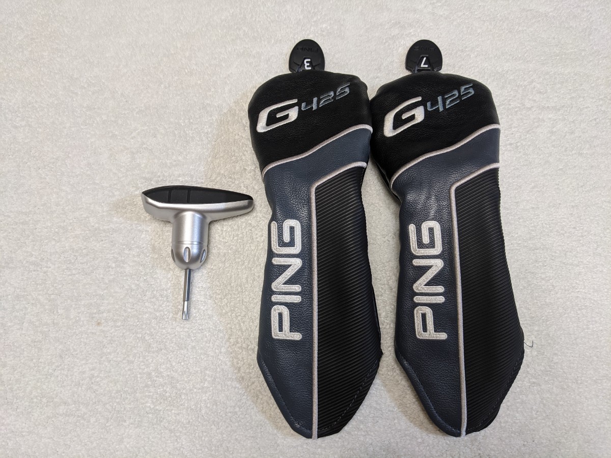 3W・7Wセット】PING ピン G425 MAX 3W 7W TOUR AD MJ 6S ヘッドカバー 