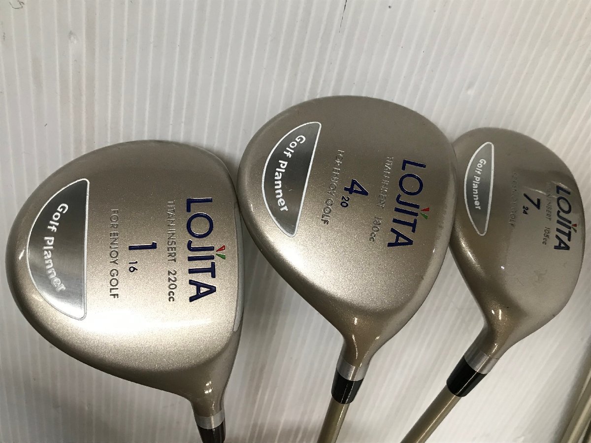 Golf Planner ゴルフプランナー LOJITA レディースゴルフセット 1W 4W 