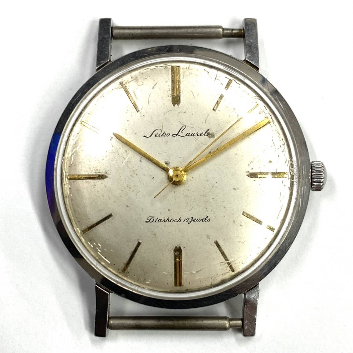 □稼働品 SEIKO セイコー LAUREL ローレル J14020 手巻き 腕時計 