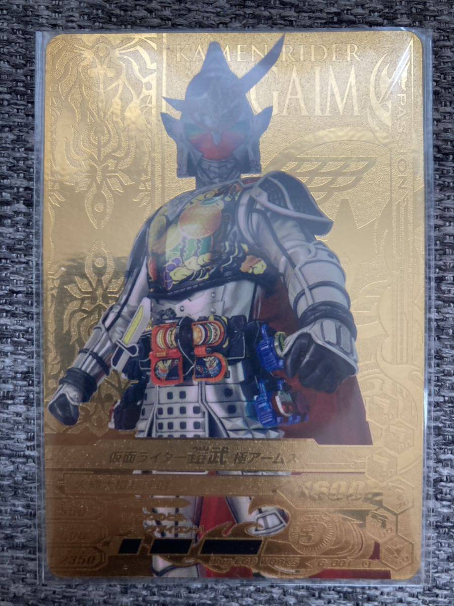 引退品 ガンバライジング G-001/仮面ライダー鎧武 極アームズ【極極 