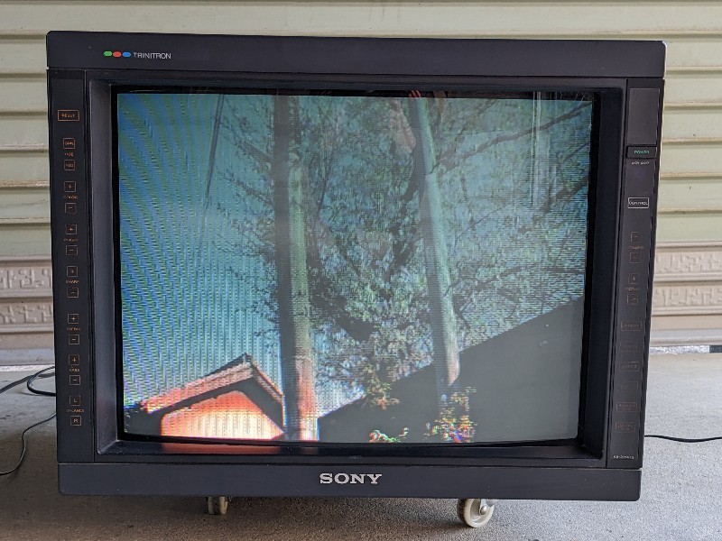 SONY TRINITRON CRTモニター 本体　kx21hv トリニトロン 希少 動作品 SONY PROFEEL PRO KX-21HV1S ソニー プロフィール
