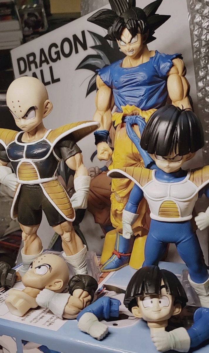 ドラゴンボールフイギュア ナメック星編 戦闘服クリリン、孫悟飯セット 