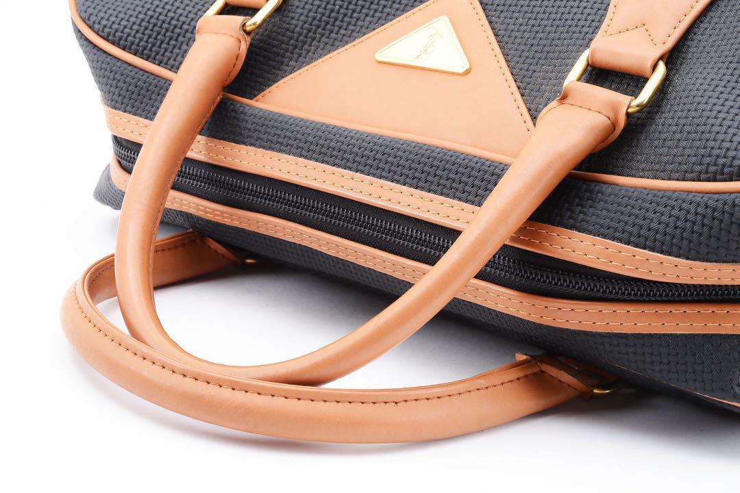 極美品☆YSLヴィンテージボストン イヴサンローラン トートバッグ