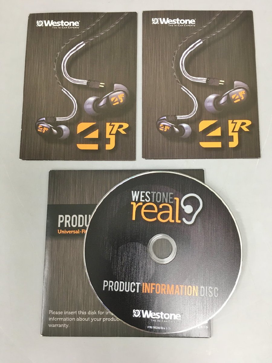 有線カナル型イヤホン Westone 4R R-Series ウェストン Westone