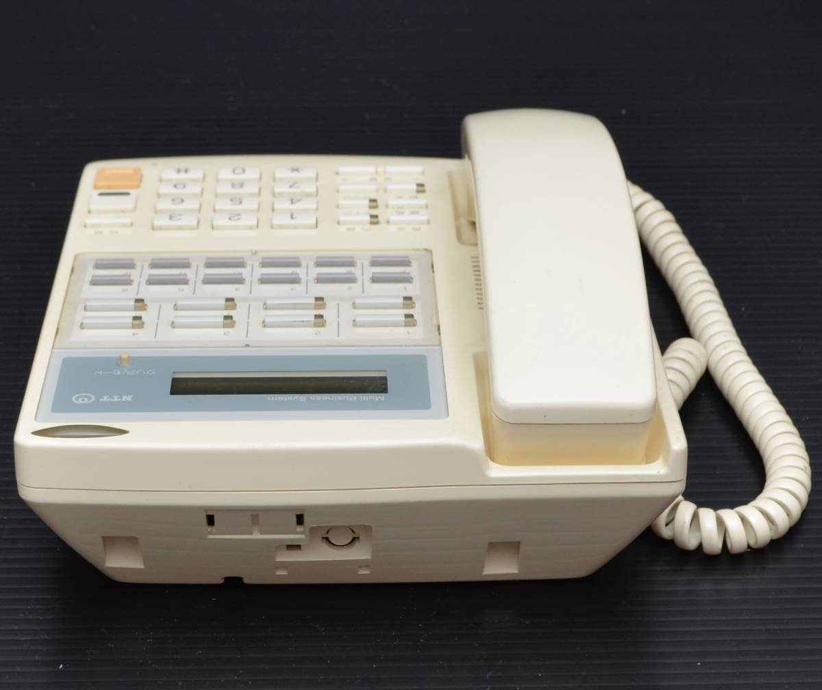 RX-8LPFTEL-(1) NTT αRX 停電電話機 液晶確認済 保証有 ZG2 9376) 美