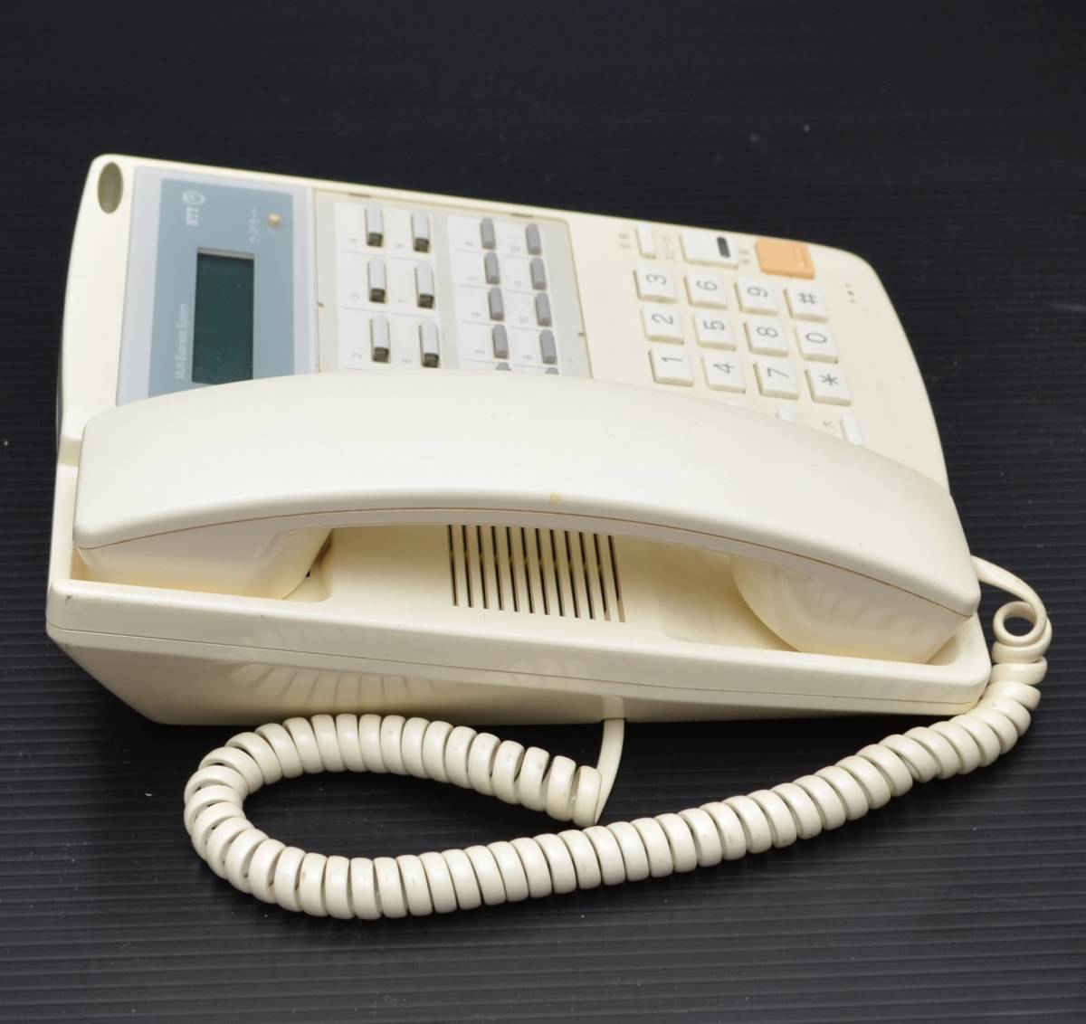 RX-8LPFTEL-(1) NTT αRX 停電電話機 液晶確認済 保証有 ZG2 9376) 美