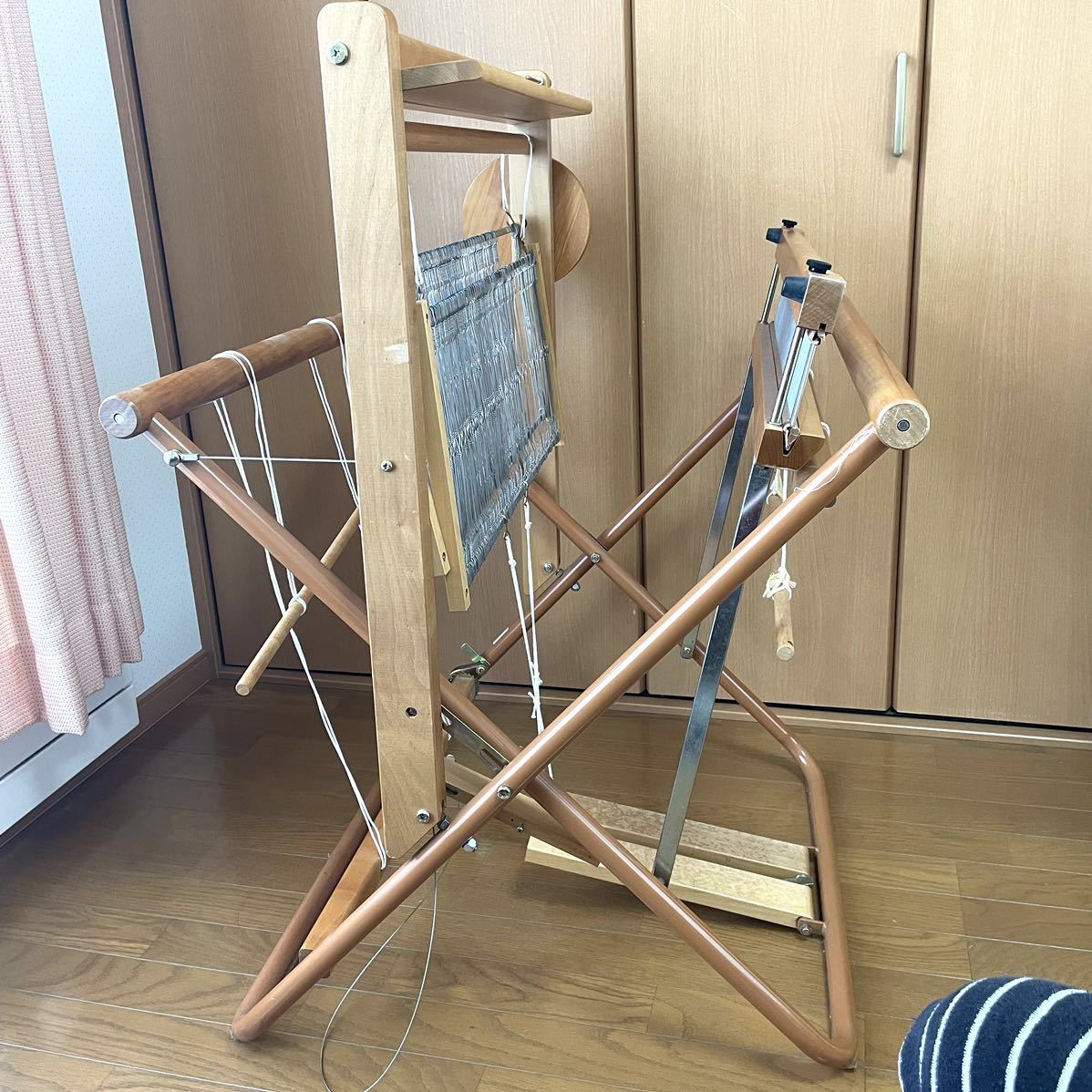 手織機 SAORI さをり SX60 折りたたみ式 60cm幅 折畳み式織機 手織り道具 織り機(ハンドクラフト、手工芸)|売買された ...