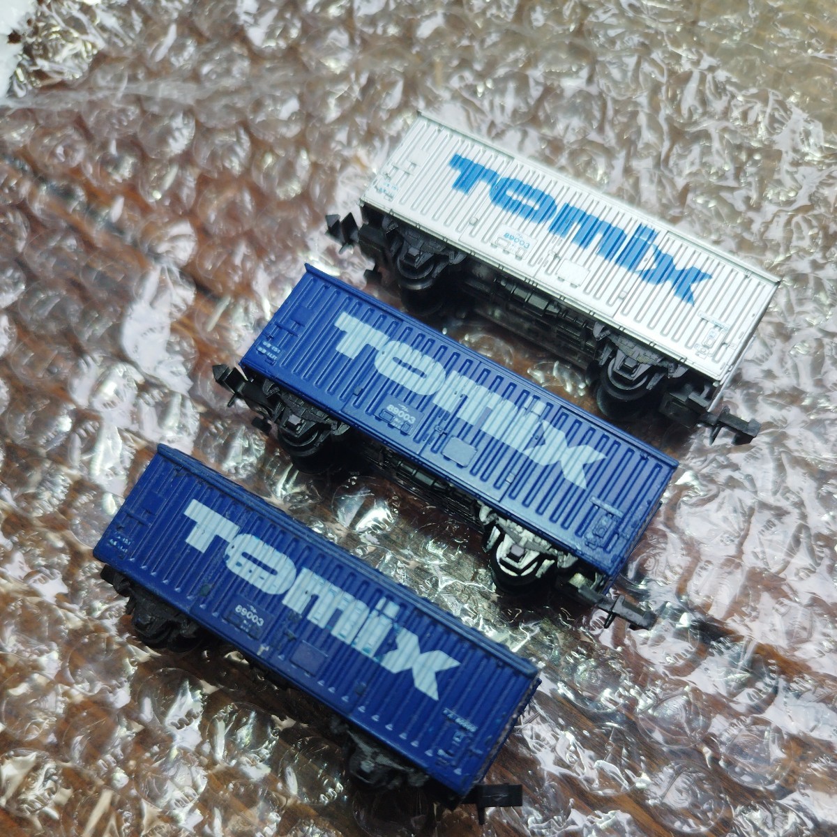 3両セット 希少 TOMIX Nゲージ 国鉄貨車 ワム80000形 1980年代 鉄道