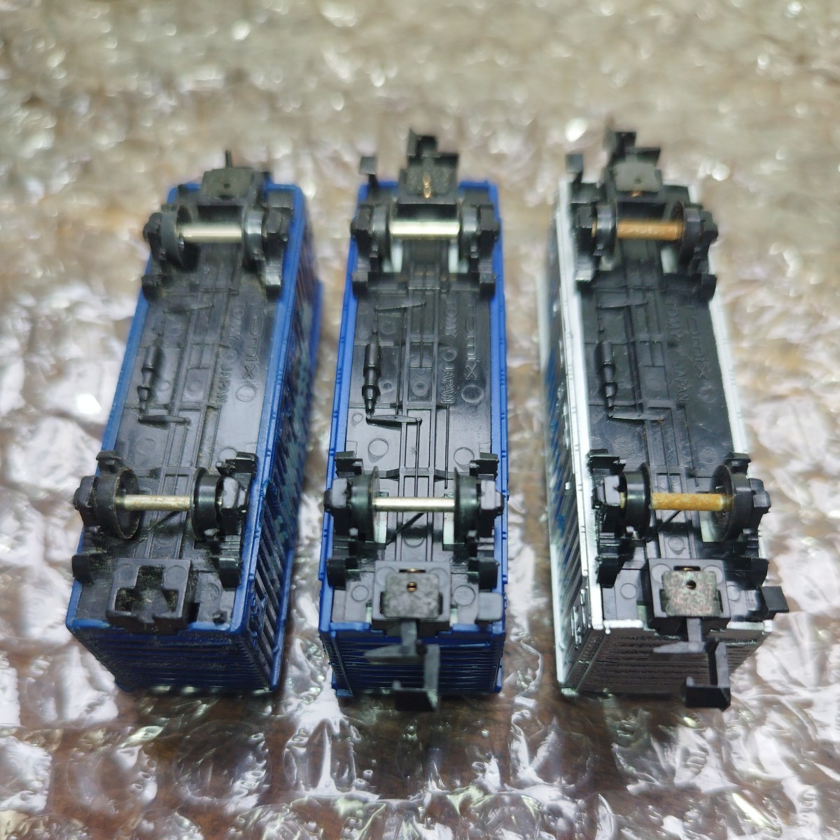 3両セット 希少 TOMIX Nゲージ 国鉄貨車 ワム80000形 1980年代 鉄道