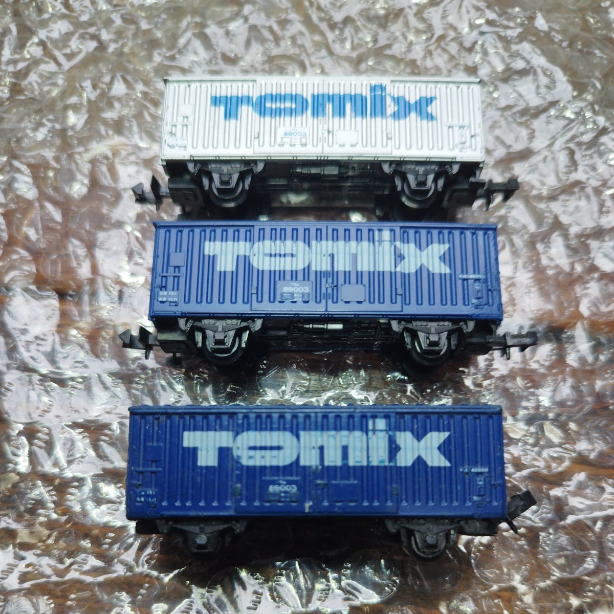 3両セット 希少 TOMIX Nゲージ 国鉄貨車 ワム80000形 1980年代 鉄道