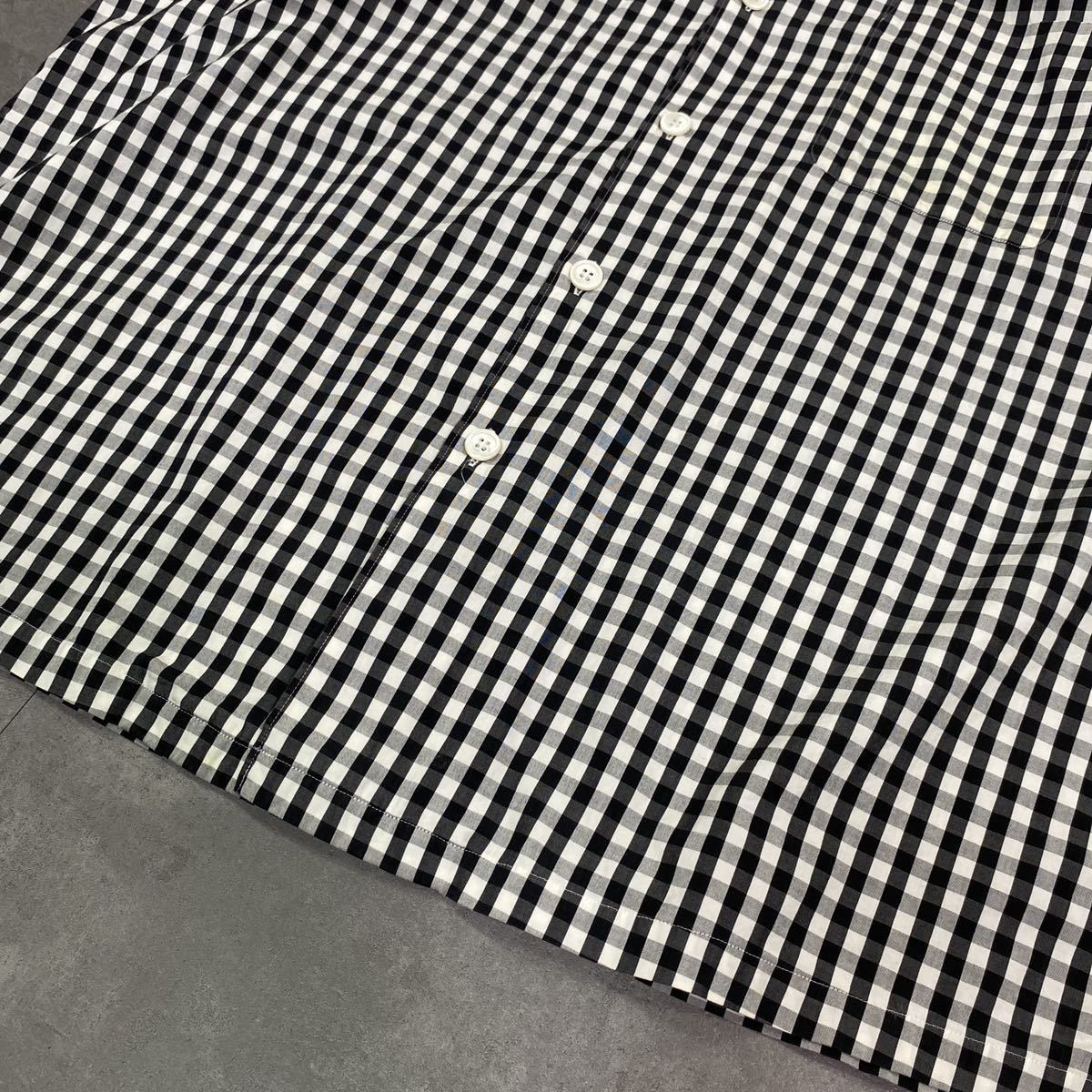 COMME des GARCONS 田中オム ギンガムチェックシャツ 99AW（希少 COMME 