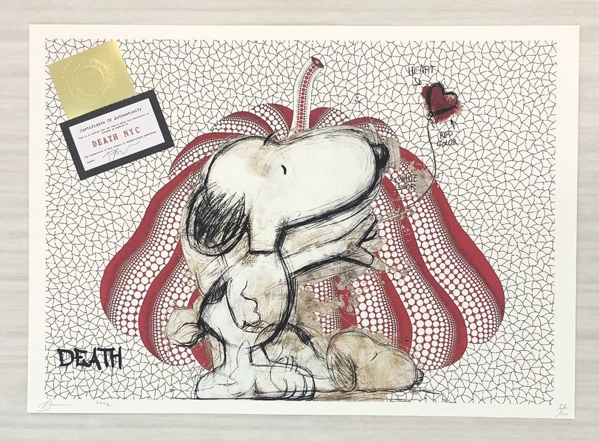 DEATH NYC【数量限定】スヌーピー SNOOPY トムエバハート PEANUTS