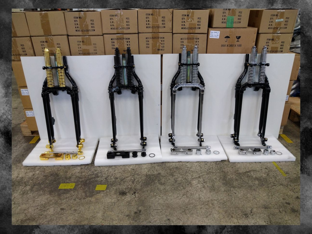 ☆ハーレーダビッドソン：47年ナックル：リジットスプリンガー