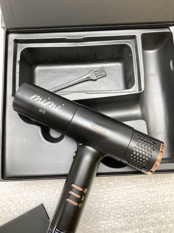 mimi air ミミエアー ドライヤー mud 黒 ミミエアー ドライヤー mud 黒